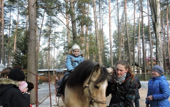 На Масленице в усадьбе «Бивак»