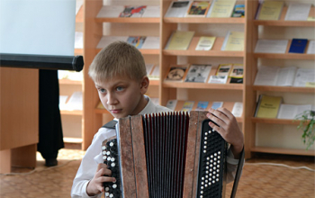 День православной книги 2015: Устный журнал «Благовест» в Лошнице