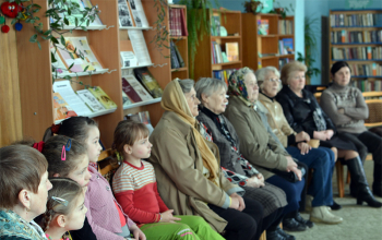 День православной книги 2015: Устный журнал «Благовест» в д. Зембин