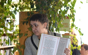 День православной книги 2015: Устный журнал «Благовест» в д.Велятичи