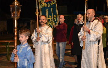 Пасха 2015: Пасхальные Богослужения в храме Рождества Христова