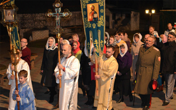 Пасха 2015: Пасхальные Богослужения в храме Рождества Христова