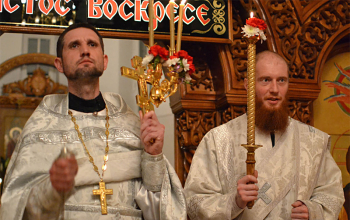 Пасха 2015: Пасхальные Богослужения в храме Рождества Христова