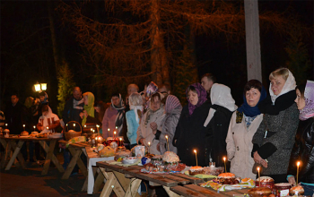 Пасха 2015: Пасхальные Богослужения в храме Рождества Христова