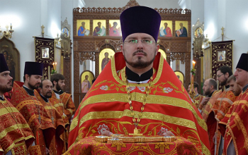 В среду Светлой седмицы духовенство Борисовской епархии совершило Литургию в Воскресенском соборе г.Борисова