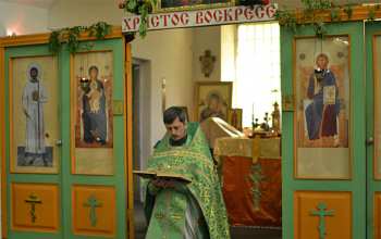 Престольный праздник в храме д. Бытча