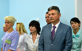 Протоиерей Александр Вербило освятил отремонтированное неврологическое отделение районной больницы