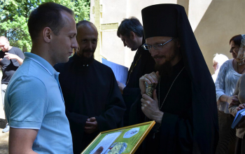В д. Бытча открыли мемориальную доску в память о жителях деревни, погибших в годы Великой Отечественной войны