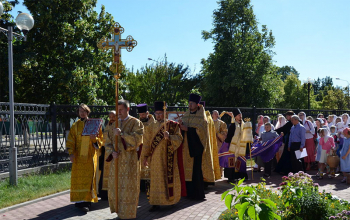 В Борисов прибыл список чудотворной иконы Божией Матери «Всецарица»