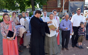 В Борисов прибыл список чудотворной иконы Божией Матери «Всецарица»