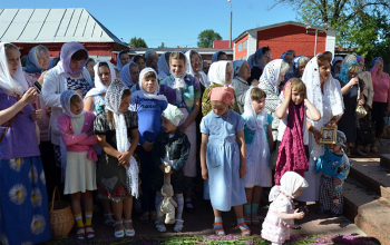 В Борисов прибыл список чудотворной иконы Божией Матери «Всецарица»