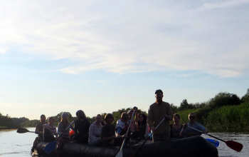 Православная молодёжь Борисовской епархии организовала сплав по Березине