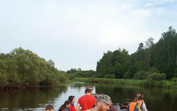 Православная молодёжь Борисовской епархии организовала сплав по Березине