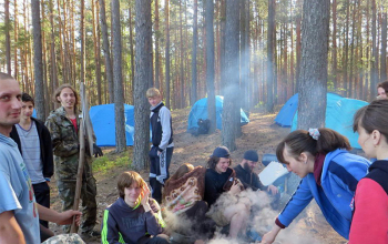 Православная молодёжь Борисовской епархии организовала сплав по Березине