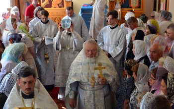 Освящен храм в честь иконы Божией Матери «Всех скорбящих радость» в д.Гора