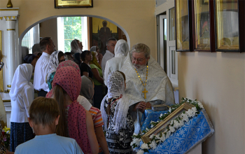Освящен храм в честь иконы Божией Матери «Всех скорбящих радость» в д.Гора