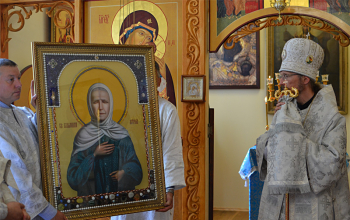 Освящен храм в честь иконы Божией Матери «Всех скорбящих радость» в д.Гора