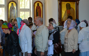 Праздник Преображения в борисовском храме Рождества Христова