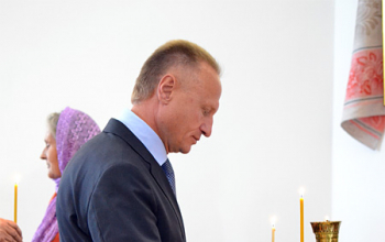 Протоиерей Александр Вербило принял участие в праздновании районых «Дожинок»