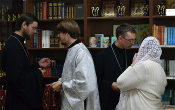 Открытие епархиального склада