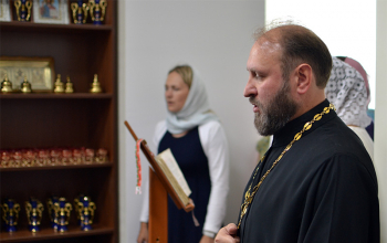 Открытие епархиального склада