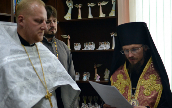 Открытие епархиального склада