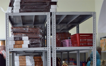 Открытие епархиального склада