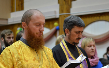 Молебен на начало учебного года и освящение СШ №24