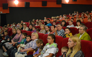 В кинотеатре «Октябрь» прошел фильм «Необыкновенное путешествие Серафимы»