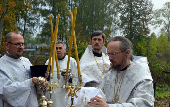 На Борисовщине освящен Михайловский храм