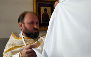 В Борисове освящен храм-часовня в честь Святого Богоявления