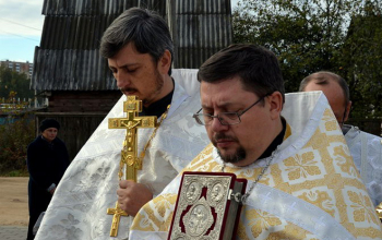 В Борисове освящен храм-часовня в честь Святого Богоявления