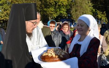 В Борисове освящен храм-часовня в честь Святого Богоявления
