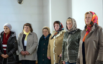 Социальная служба Борисовской епархии организовала встречу вдов и матерей погибших военнослужащих