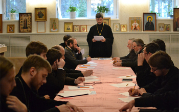 В храме Рождества Христова состоялось собрание духовенства 1-го Борисовского благочиния