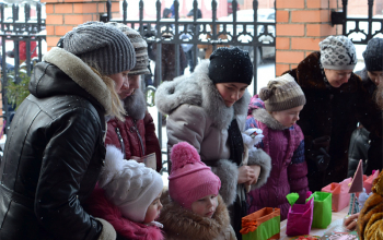 Рождество 2015/2016: Детский праздник в храме Рождества Христова