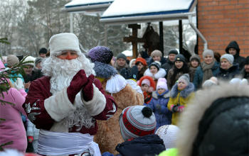 Рождество 2015/2016: Детский праздник в храме Рождества Христова