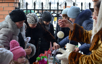 Рождество 2015/2016: Детский праздник в храме Рождества Христова