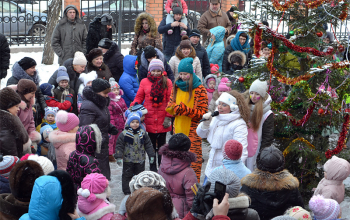 Рождество 2015/2016: Детский праздник в храме Рождества Христова