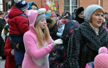 Рождество 2015/2016: Детский праздник в храме Рождества Христова