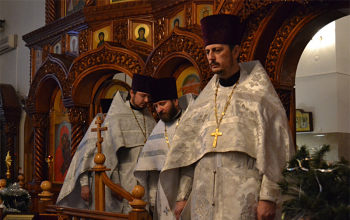 Рождество 2015/2016: Престольный праздник храма Рождества Христова в городе Борисове