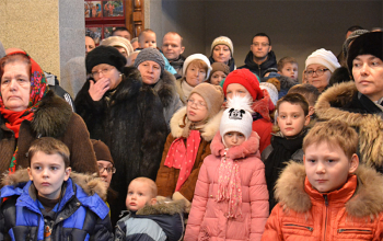 Рождество 2015/2016: Престольный праздник храма Рождества Христова в городе Борисове