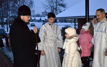 Рождество 2015/2016: Престольный праздник храма Рождества Христова в городе Борисове