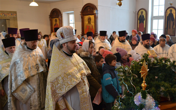 Рождество 2015/2016: Престольный праздник храма Рождества Христова в городе Борисове
