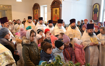 Рождество 2015/2016: Престольный праздник храма Рождества Христова в городе Борисове