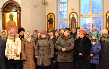 Рождество 2015/2016: Престольный праздник храма Рождества Христова в городе Борисове