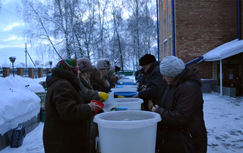 Праздник Богоявления в приходах Борисовщины