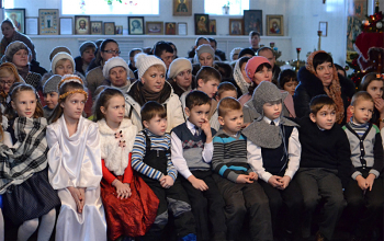 Рождество 2015/2016: Детский концерт в храме Рождества Христова