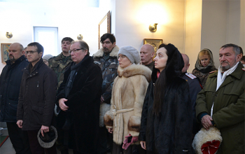 Престольный праздник в Богоявленском храме-часовне