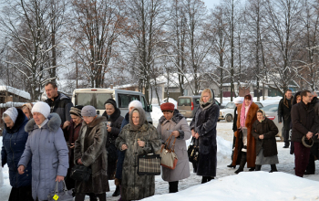 Престольный праздник в Богоявленском храме-часовне
